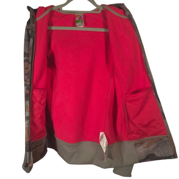 Burton DryRide Colombo Camo Full Zip Hoodie • Women M - Picture 5 of 10